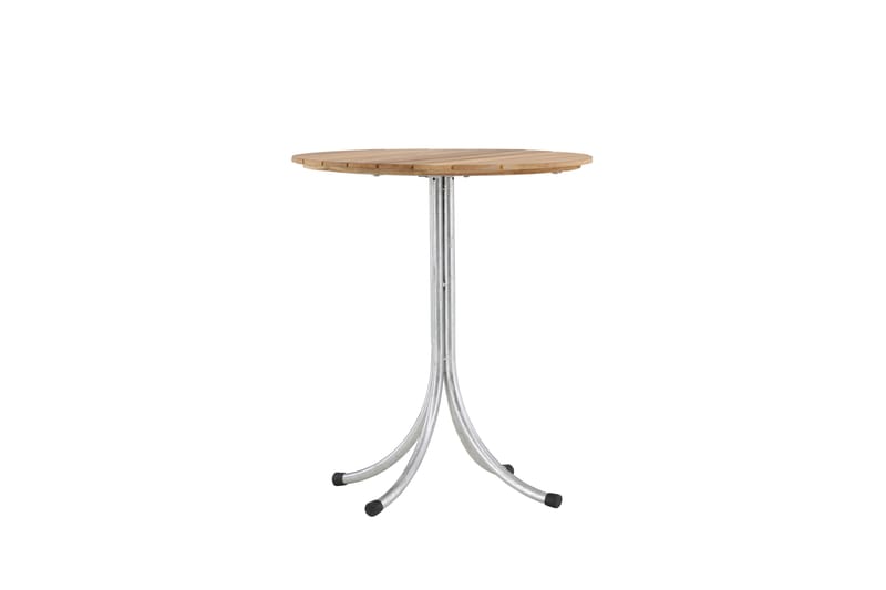 Holmsund Cafébord 65 cm - Natur/ Sølv - Havemøbler - Balkon - Balkonmøbler - Altanborde