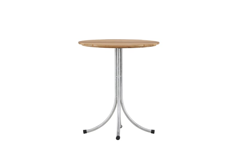Holmsund Cafébord 65 cm - Natur/ Sølv - Havemøbler - Balkon - Balkonmøbler - Altanborde