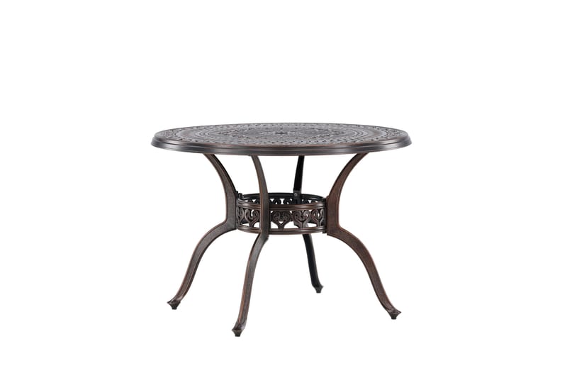 Coimbra Cafébord 100 cm - Brun - Havemøbler - Balkon - Balkonmøbler - Altanborde