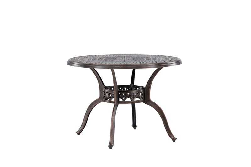 Coimbra Cafébord 100 cm - Brun - Havemøbler - Balkon - Balkonmøbler - Altanborde