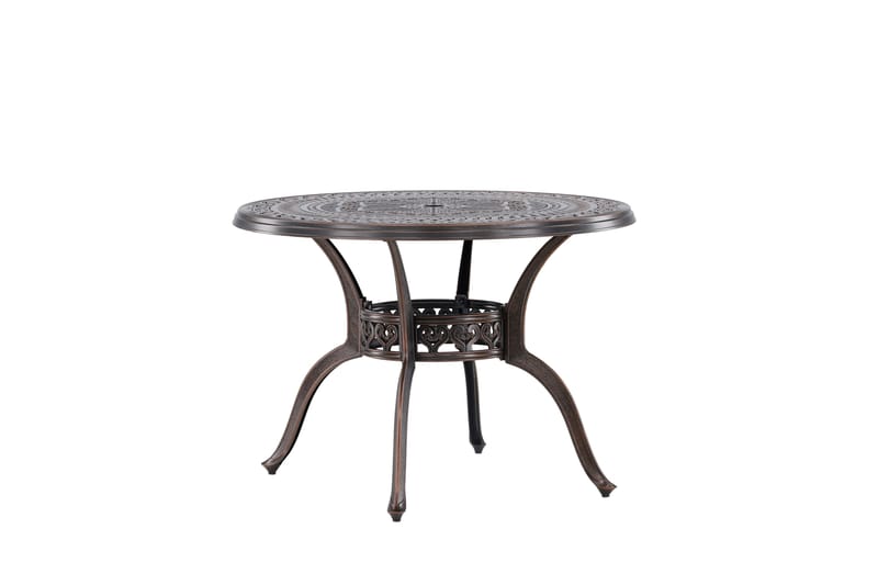 Coimbra Cafébord 100 cm - Brun - Havemøbler - Balkon - Balkonmøbler - Altanborde