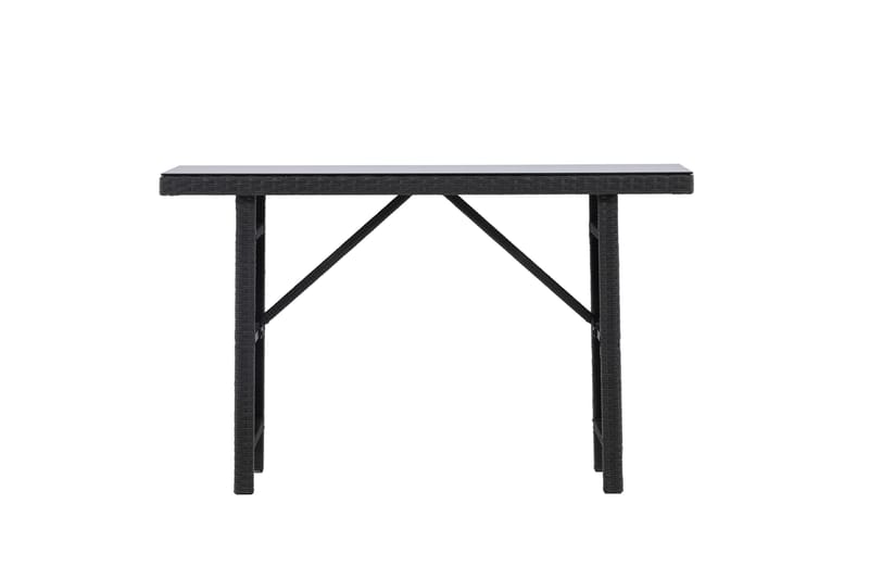 Padova Sidebord 40x120 cm - Sort - Havemøbler - Balkon - Balkonmøbler - Altanborde