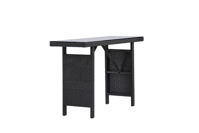 Padova Sidebord 40x120 cm - Sort - Havemøbler - Balkon - Balkonmøbler - Altanborde