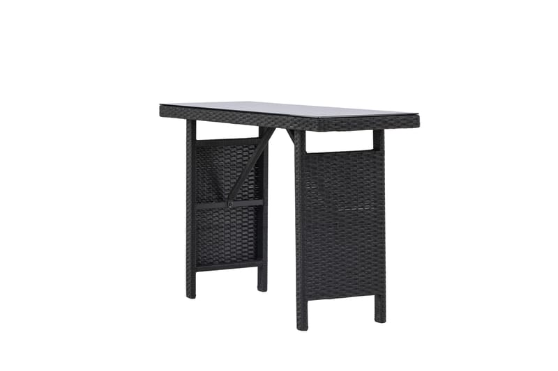 Padova Sidebord 40x120 cm - Sort - Havemøbler - Balkon - Balkonmøbler - Altanborde