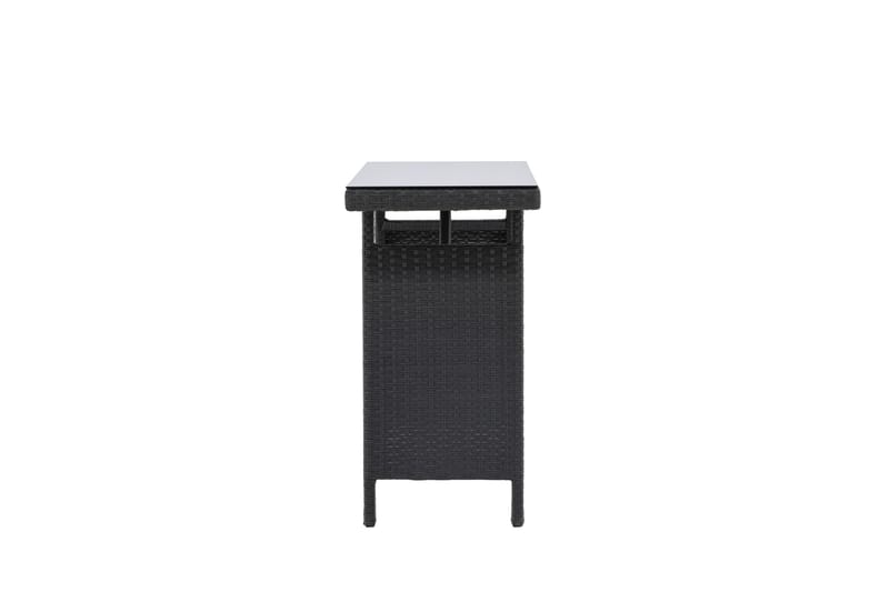 Padova Sidebord 40x120 cm - Sort - Havemøbler - Balkon - Balkonmøbler - Altanborde