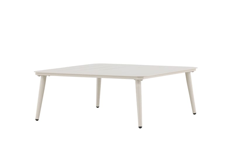 Lina Sofabord 90x90 cm - Beige - Havemøbler - Balkon - Balkonmøbler - Altanborde