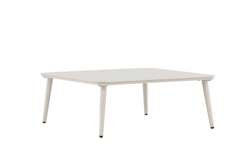 Lina Sofabord 90x90 cm - Beige - Havemøbler - Balkon - Balkonmøbler - Altanborde