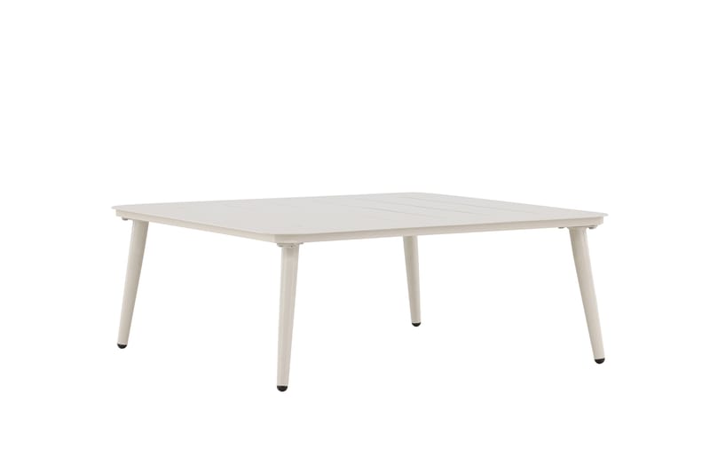 Lina Sofabord 90x90 cm - Beige - Havemøbler - Balkon - Balkonmøbler - Altanborde