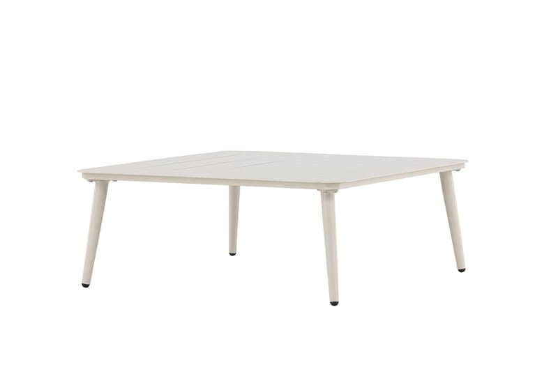 Lina Sofabord 90x90 cm - Beige - Havemøbler - Balkon - Balkonmøbler - Altanborde