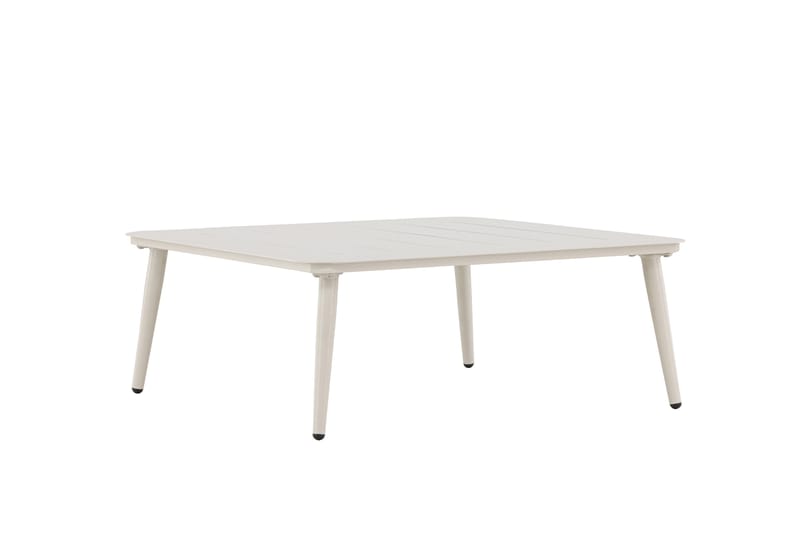 Lina Sofabord 90x90 cm - Beige - Havemøbler - Balkon - Balkonmøbler - Altanborde
