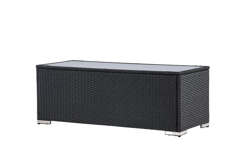 London Sofabord 50x120 cm - Sort - Havemøbler - Balkon - Balkonmøbler - Altanborde