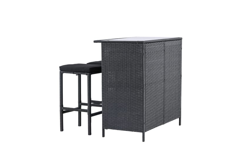 Knock Altangruppe 2-personers - Sort - Havemøbler - Balkon - Balkonmøbler - Altansæt