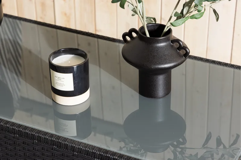 London Sofabord 50x120 cm - Sort - Havemøbler - Balkon - Balkonmøbler - Altanborde