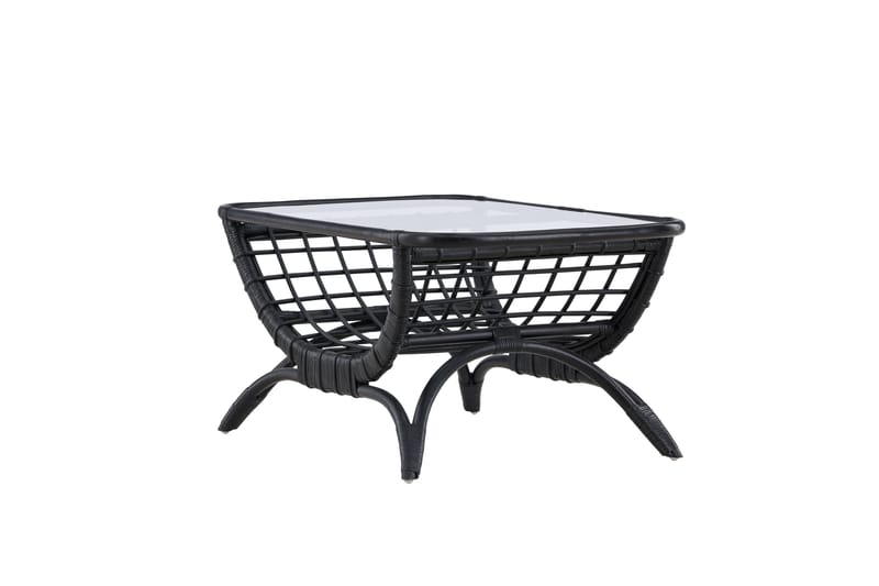 Moana Sofabord 60x95,5 cm - Sort - Havemøbler - Balkon - Balkonmøbler - Altanborde