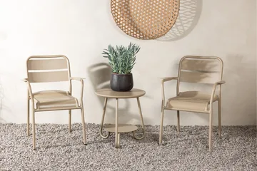 Faro Altangruppe 2-personers - Beige - Havemøbler - Balkon - Balkonmøbler - Altansæt