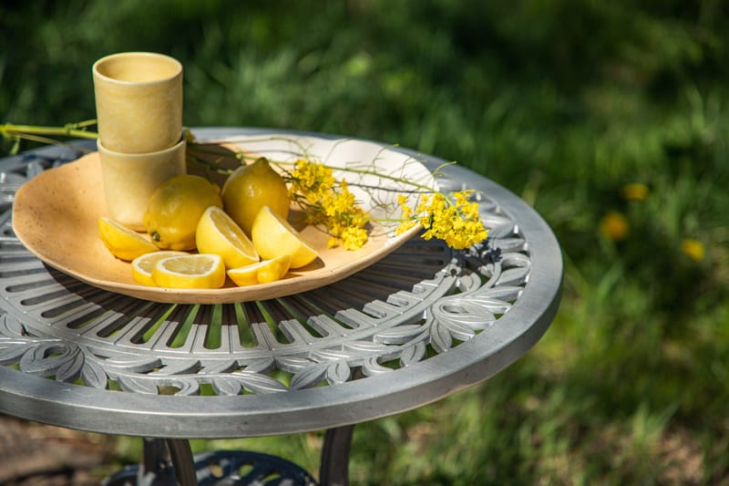 Nandin Altangruppe 2-personers - Sølv - Havemøbler - Balkon - Balkonmøbler - Altansæt