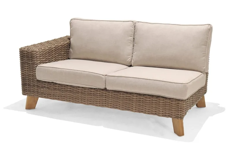 Barbados 2-Pers Sofa Højre, Beige