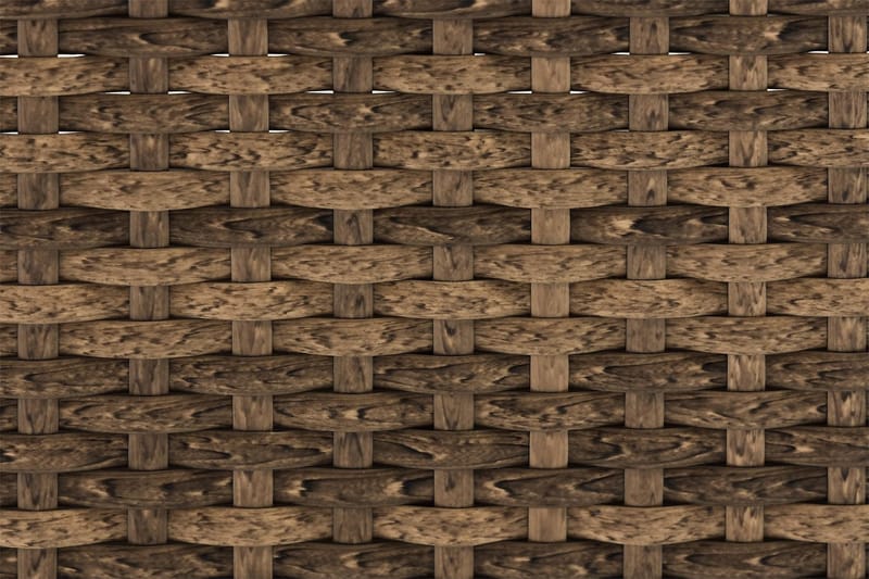 Wisconsin Premium Loungesofa uden Armlæn 2-Pers. - Polyrattan/Sand/Sort - Havemøbler - Balkon - Balkonmøbler - Altanbænke