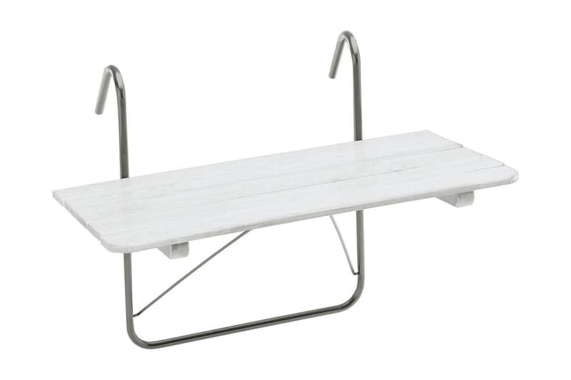 BALKONBORD STÅL, HVID - BALKONBORD - Havemøbler - Balkon - Balkonmøbler - Altanborde
