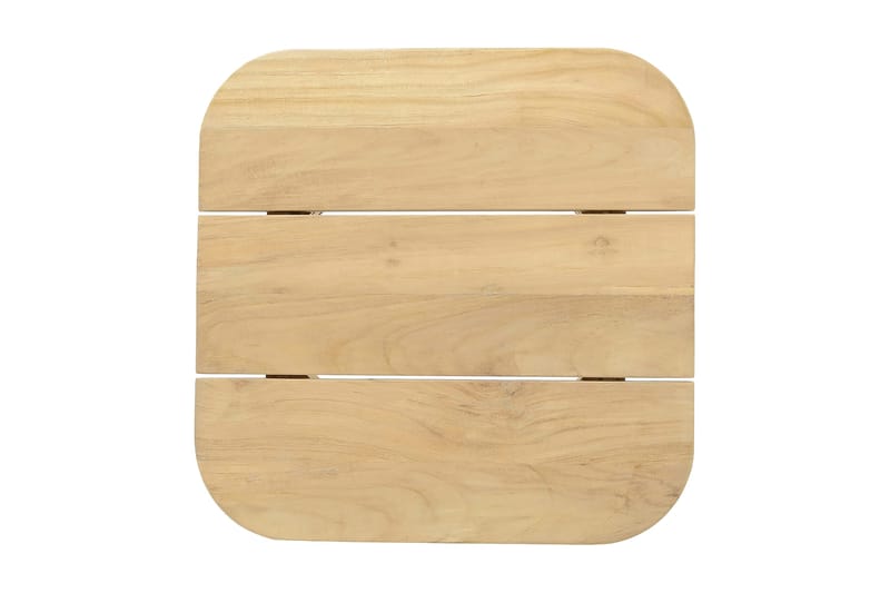 Barbados Cafébord 50 cm - Træ/Natur - Havemøbler - Balkon - Balkonmøbler - Altanborde