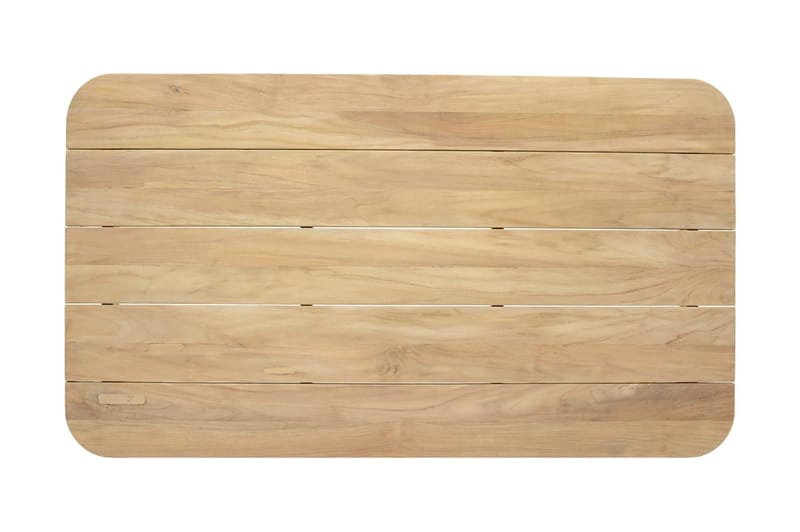 Barbados Cafébord 80 cm - Træ/Natur - Havemøbler - Balkon - Balkonmøbler - Altanborde