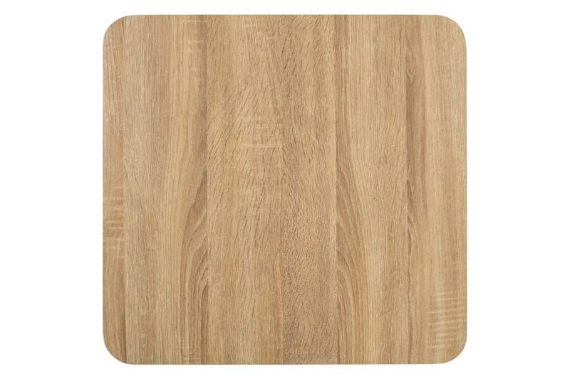 Bistrobord 50x50 cm Mdf Lysebrun - Brun - Cafebord - Altanborde