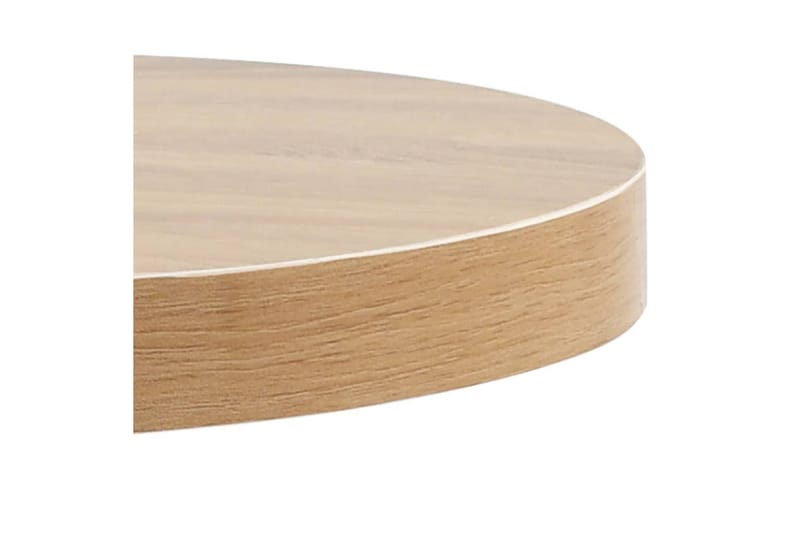 Bistrobord 60 cm Mdf Lysebrun - Brun - Havemøbler - Balkon - Balkonmøbler - Altanborde
