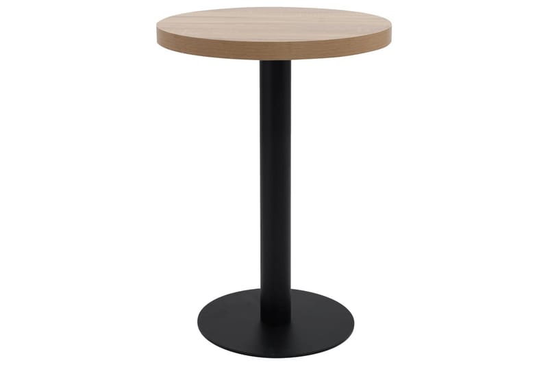 Bistrobord 60 cm Mdf Lysebrun - Brun - Cafebord - Altanborde