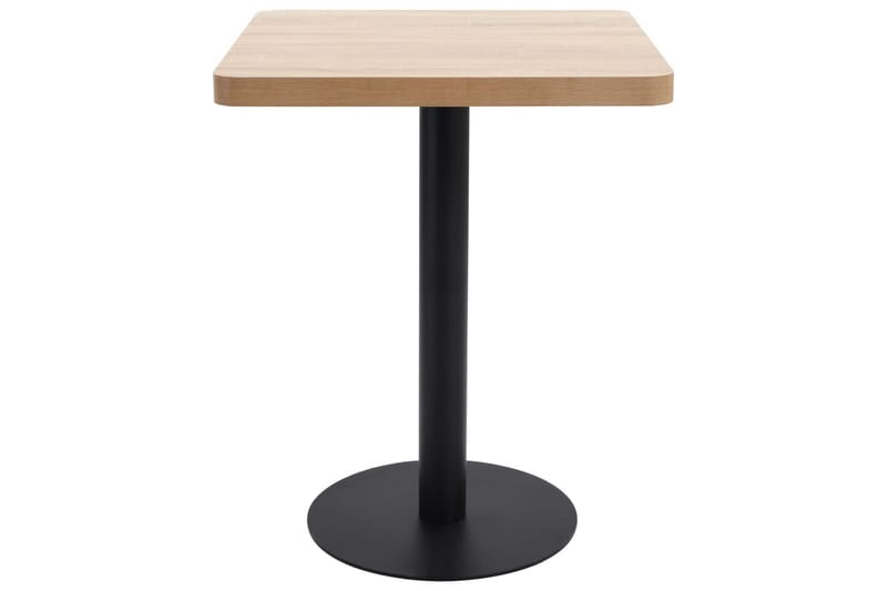 Bistrobord 60x60 cm Mdf Lysebrun - Brun - Cafebord - Altanborde