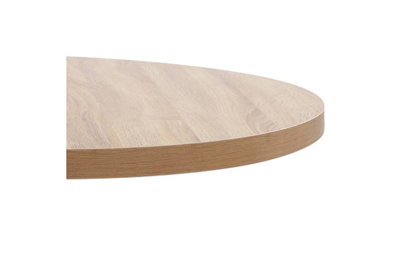 Bistrobord 80 cm Mdf Lysebrun - Brun - Cafebord - Altanborde