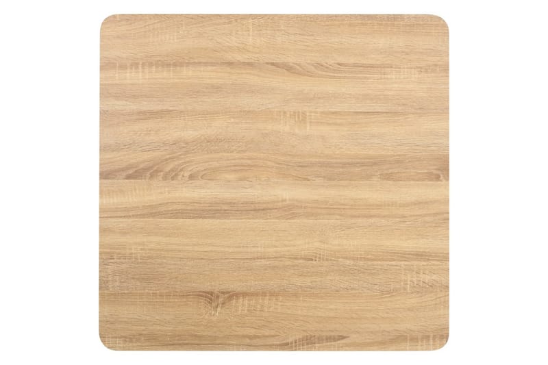 Bistrobord 80x80 cm Mdf Lysebrun - Brun - Cafebord - Altanborde