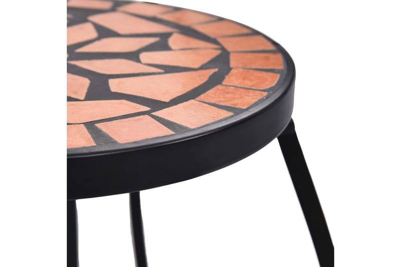 Borde 3 Stk. Mosaikdesign Keramisk Terracotta - Orange - Havemøbler - Balkon - Balkonmøbler - Altanborde