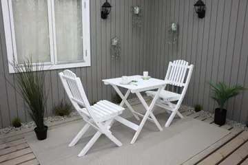 CALAYAN Klapbord 65 cm - Hvid - Havemøbler - Balkon - Balkonmøbler - Altanborde