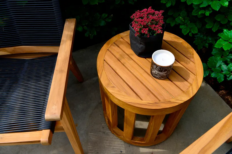 Himmelsnäs Bord 50 cm Brun - Hillerstorp - Havemøbler - Balkon - Balkonmøbler - Altanborde