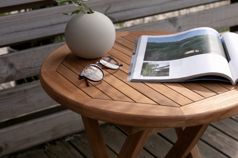 Kenya Sofabord 50 cm Beige - Venture Home - Loungeborde & Sofaborde udendørs - Altanborde