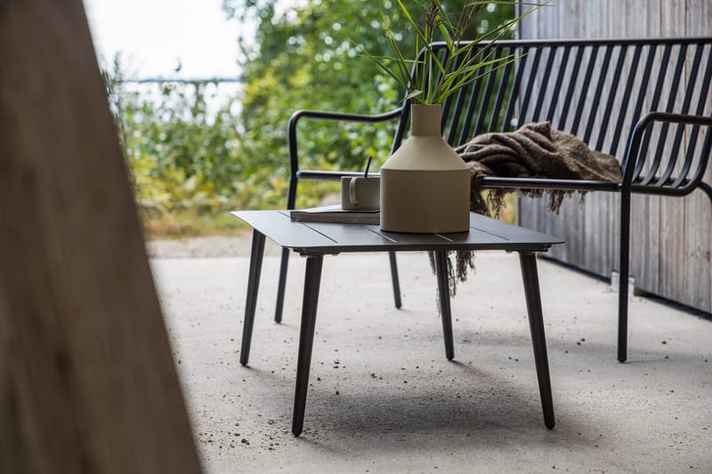 Lina Sofabord 100 cm - Sort - Havemøbler - Balkon - Balkonmøbler - Altanborde