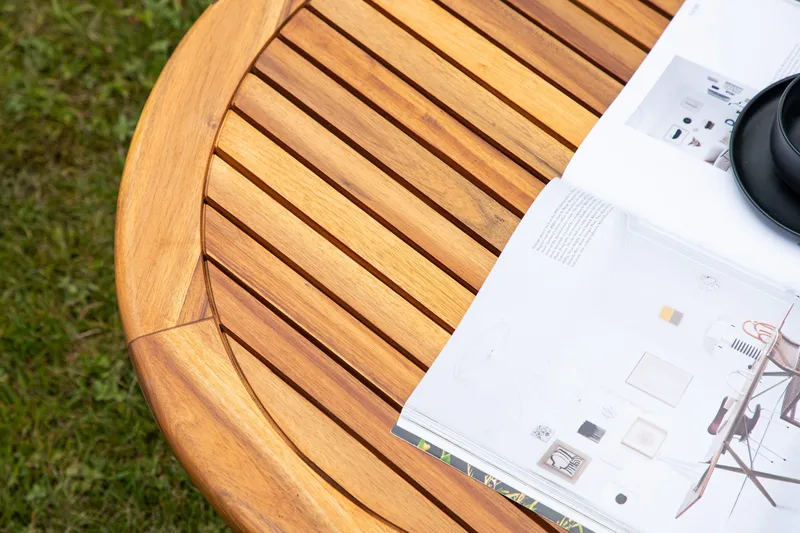 Lumpur Sofabord 70 cm Rund - Brun - Havemøbler - Balkon - Balkonmøbler - Altanborde