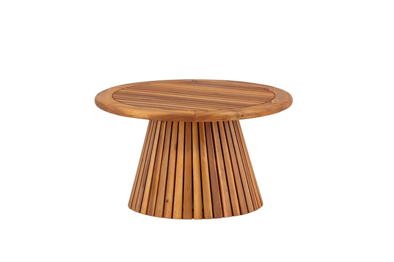 Lumpur Sofabord 70 cm Rund - Brun - Havemøbler - Balkon - Balkonmøbler - Altanborde