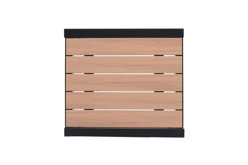 Panama Sidebord 50x50 cm Sort - Lifestyle Garden - Havemøbler - Balkon - Balkonmøbler - Altanborde