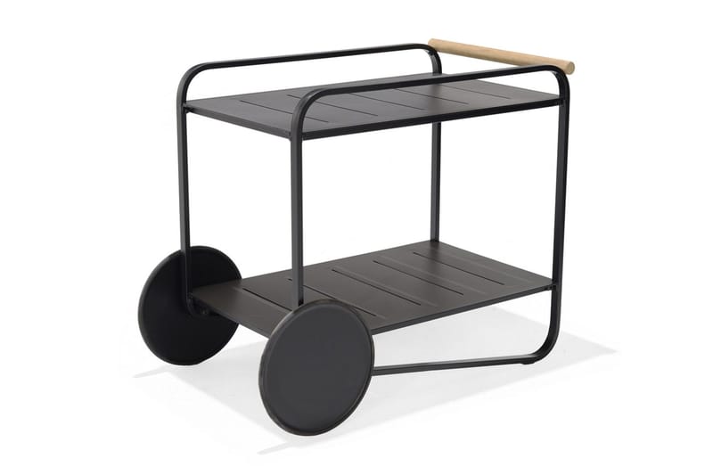 Portals Rullebord 92 cm, Sort/Træ