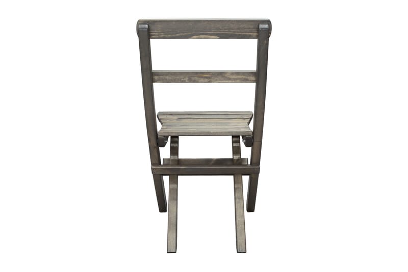 Gruppe af udendørs møbler Wilma & Knohult - Grå - Havemøbler - Balkon - Balkonmøbler - Altansæt