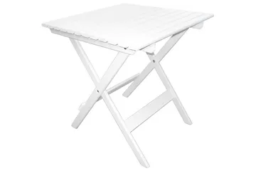 Gruppe af udendørs møbler Wilma & Visby - Hvid - Havemøbler - Balkon - Balkonmøbler - Altansæt