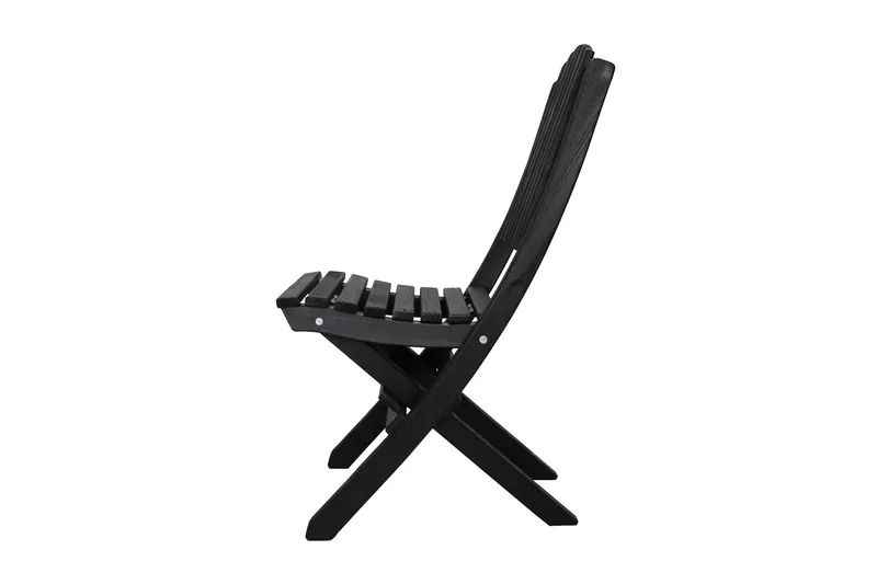 Gruppe af udendørs møbler Wilma & Visby - Kaffe sort - Havemøbler - Balkon - Balkonmøbler - Altansæt