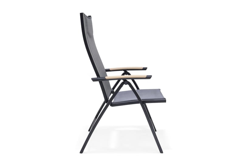 Panama Cafésæt 50x50 cm + 2 Stole Sort - Lifestyle Garden - Havemøbler - Balkon - Balkonmøbler - Altansæt