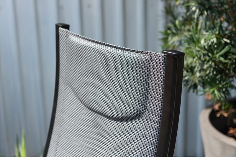 Panama Cafésæt 50x50 cm + 2 Stole Sort - Lifestyle Garden - Havemøbler - Balkon - Balkonmøbler - Altansæt