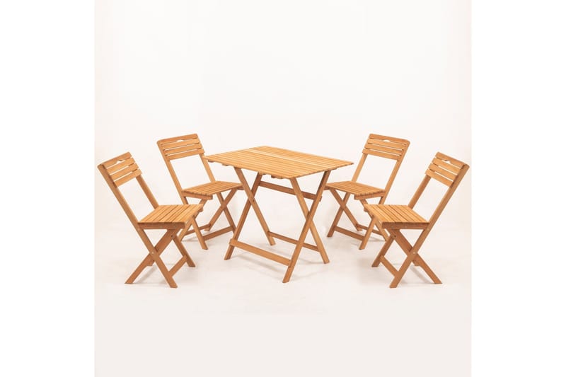 Parwati Cafésæt - Valnød finér - Havemøbler - Udendørsgruppe - Havesæt