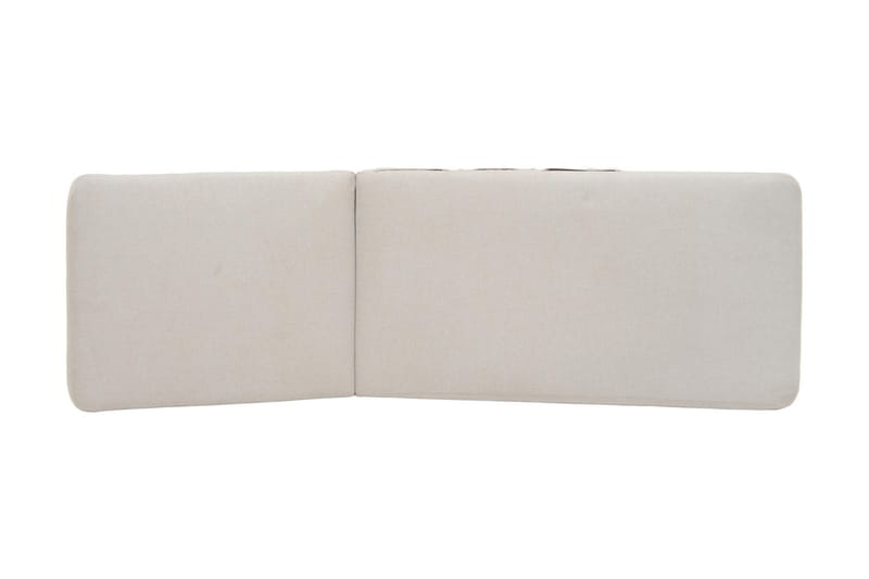 Portals Solseng med Hynde - Hvid / træ - Havemøbler - Havestole - Solseng & solvogn