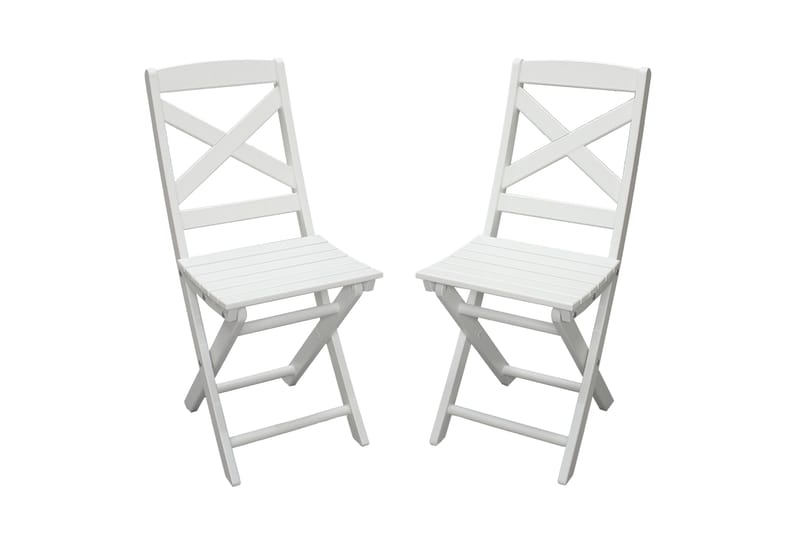 CALAYAN Klapstol 2-Pack Hvid, undefined