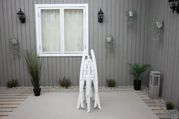 CALAYAN Klapstol Hvid - Havemøbler - Balkon - Balkonmøbler - Altanstole