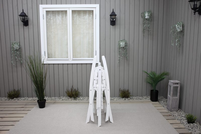 CALAYAN Klapstol Hvid - Havemøbler - Balkon - Balkonmøbler - Altanstole